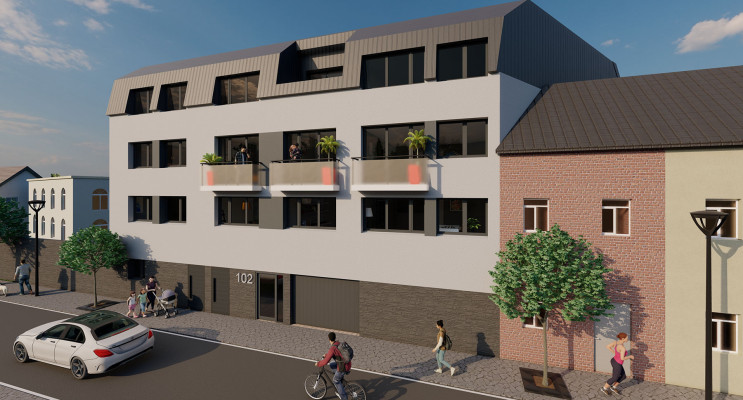 Sotteville-lès-Rouen programme immobilier neuf « Résidence Emile Zola » en Loi Pinel 