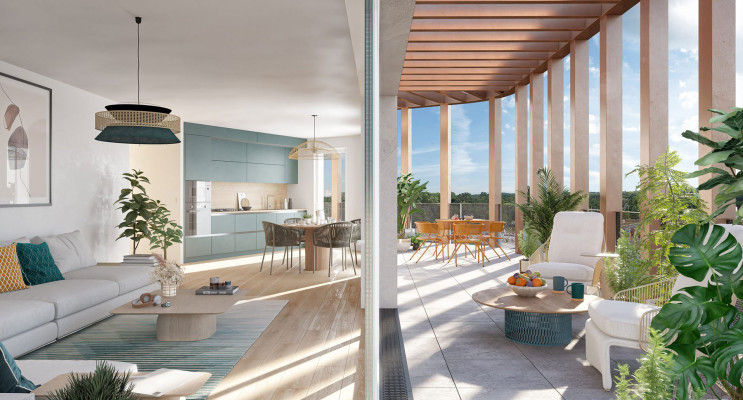 Angers programme immobilier neuf &laquo; Les Jardins d'Amytis &raquo; en Loi Pinel 