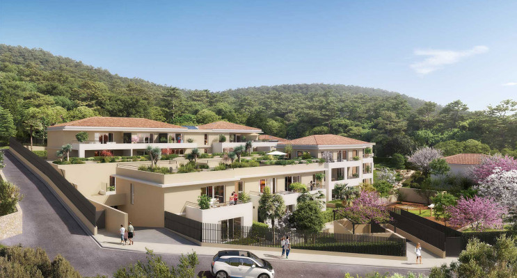 Six-Fours-les-Plages programme immobilier neuf &laquo; Les Restanques d'Azur &raquo; en Loi Pinel 