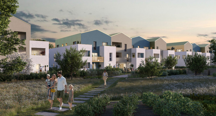 Chartres programme immobilier neuf &laquo; Jardin Secret &raquo; en Loi Pinel 