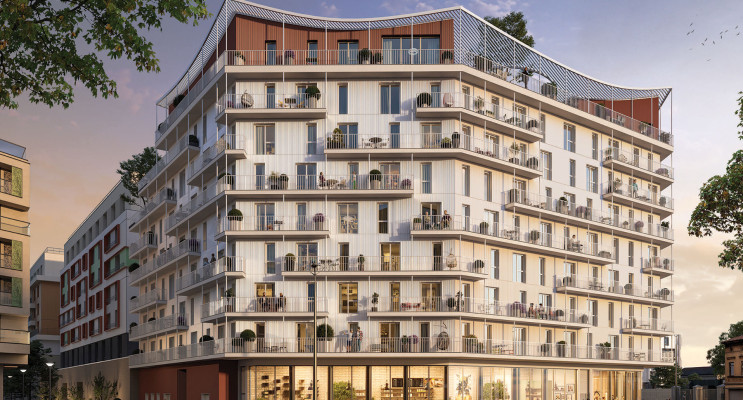 Bois-Colombes programme immobilier neuf &laquo; Hiss&eacute;o &raquo; en Loi Pinel 