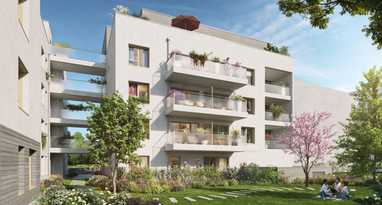 Saint-Fons programme immobilier neuf « Square Rabelais