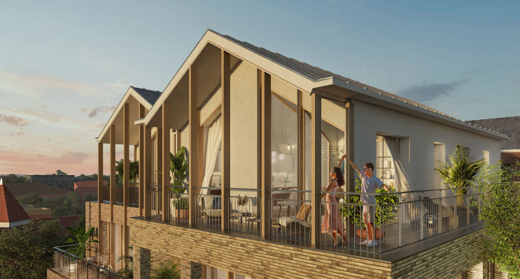 Quesnoy-sur-De&ucirc;le programme immobilier neuf &laquo; Sud Rivage &raquo; en Loi Pinel 