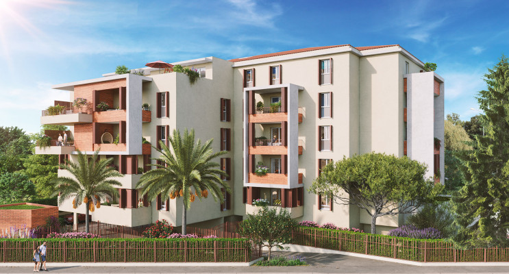 Saint-Raphaël programme immobilier neuf « Roc Esterel » en Loi Pinel 