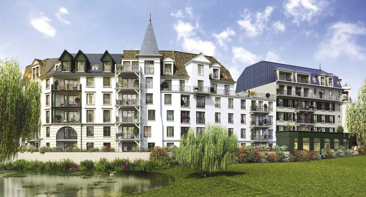 Le Blanc-Mesnil programme immobilier neuf &laquo; Le Domaine Constance &raquo; en Loi Pinel 
