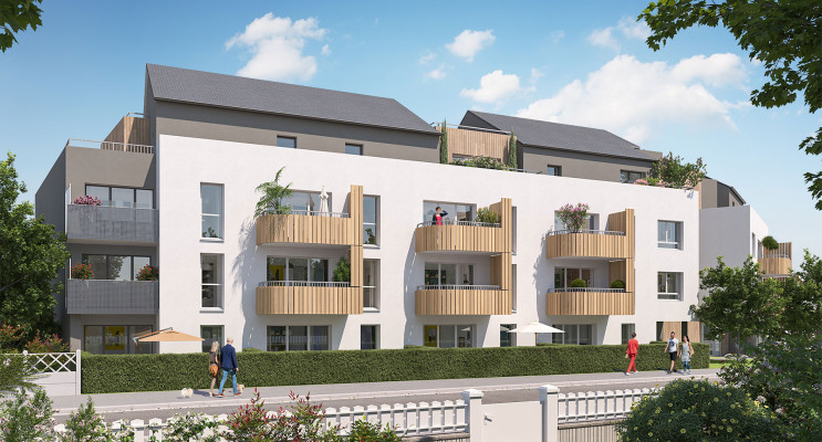 Mordelles programme immobilier neuf &laquo; Boh&egrave;me &raquo; en Loi Pinel 