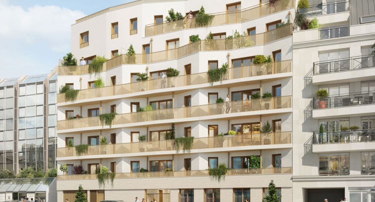 Boulogne-Billancourt programme immobilier neuf &laquo; Evodia &raquo; en Loi Pinel 