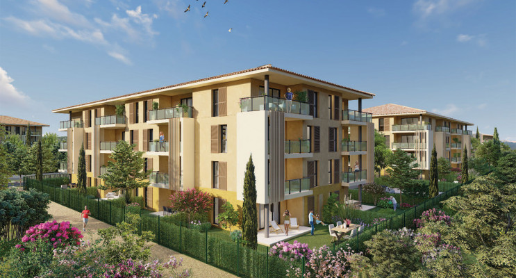 Monteux programme immobilier neuf &laquo; R&eacute;sidence Flora &raquo; en Loi Pinel 
