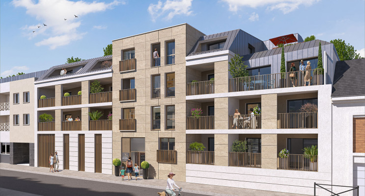 Angers programme immobilier neuf « Le Clos Montesquieu