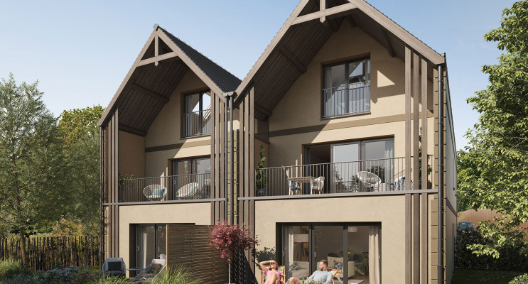 Dinard programme immobilier neuf « Les Villas Ambre » en Loi Pinel 