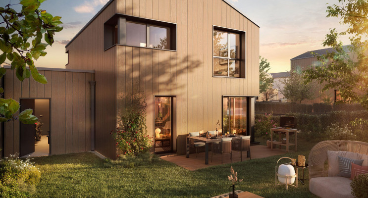 Sautron programme immobilier neuf &laquo; Les Villas Nymph&eacute;a &raquo; en Loi Pinel 