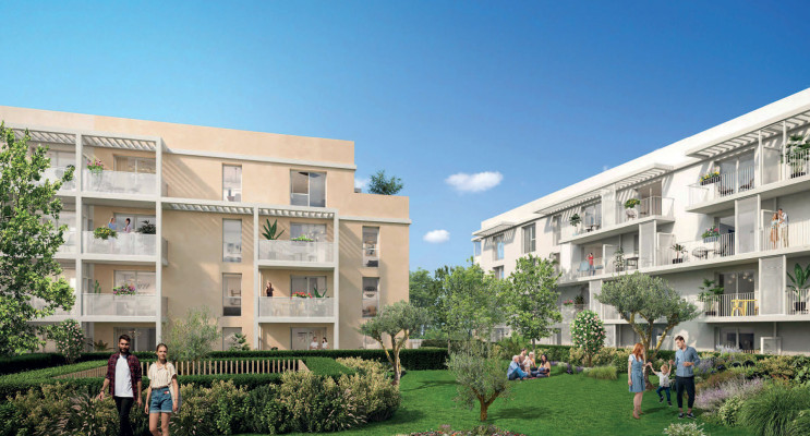 Monteux programme immobilier neuf « Les Jardins d'Hélia