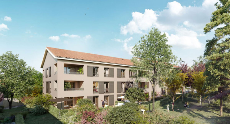 Craponne programme immobilier neuf &laquo; Le Clos des Peintres &raquo; en Loi Pinel 