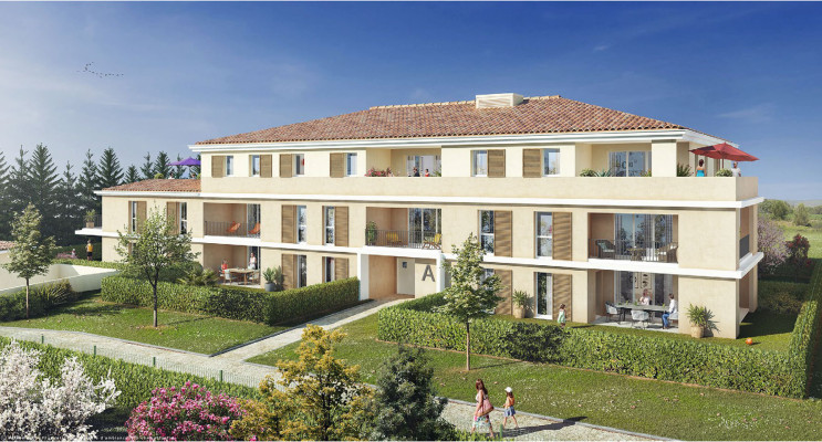 Saint-Cannat programme immobilier neuf &laquo; Via Gaia &raquo; en Loi Pinel 