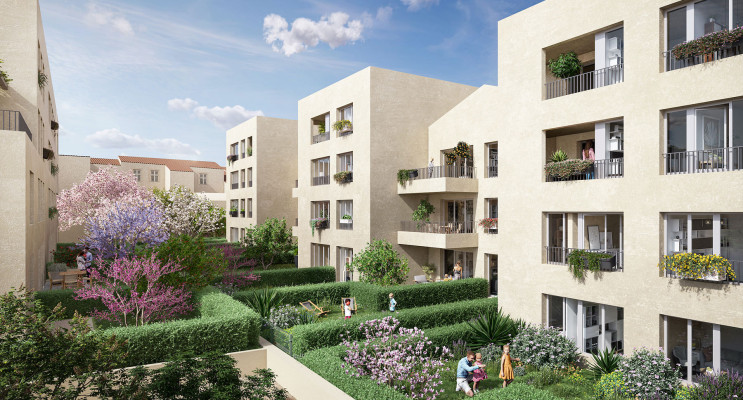 Marseille programme immobilier neuf &laquo; Bastide Centhis &raquo; en Loi Pinel 