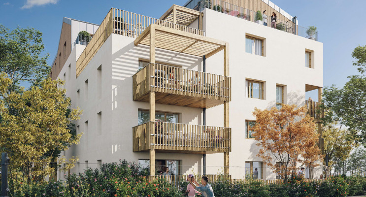 Poitiers programme immobilier neuf « Le Jardin du Cèdre