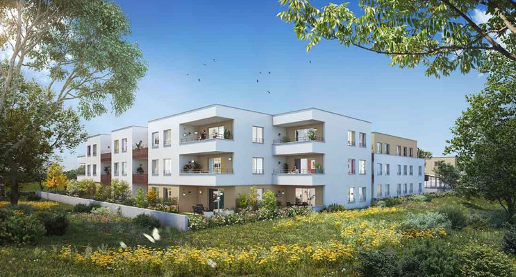 Estrablin programme immobilier neuf &laquo; Domaine de Monplaisir &raquo; 
