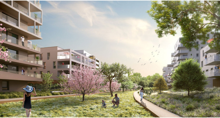 Schiltigheim programme immobilier neuf &laquo; Les Sentiers Gutenberg &raquo; en Loi Pinel 