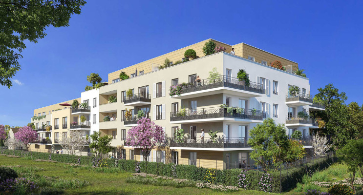 Plaisir programme immobilier neuf &laquo; Le Domaine des Ruelles &raquo; en Loi Pinel 