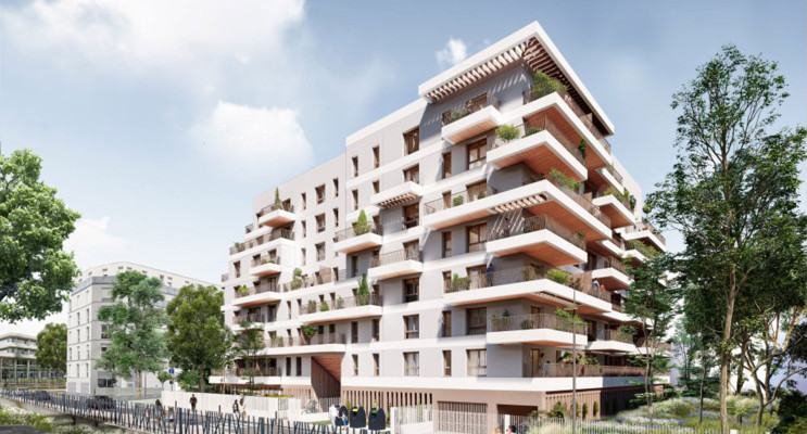 Villeneuve-la-Garenne programme immobilier neuf &laquo; Ilot Vert &raquo; en Loi Pinel 