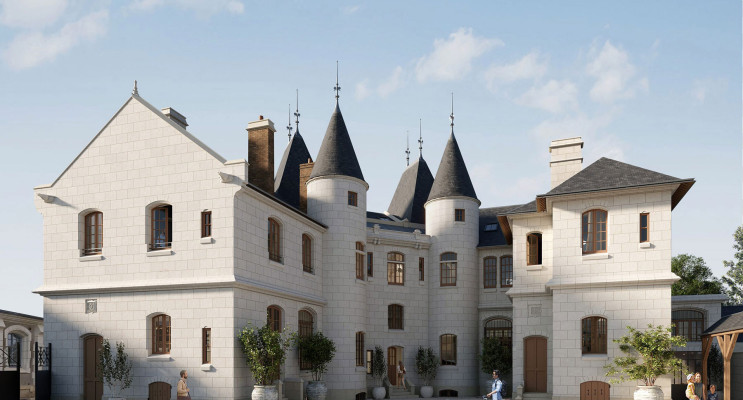 Loches programme immobilier &agrave; r&eacute;nover &laquo; Castel de Vigny &raquo; en Monument Historique 