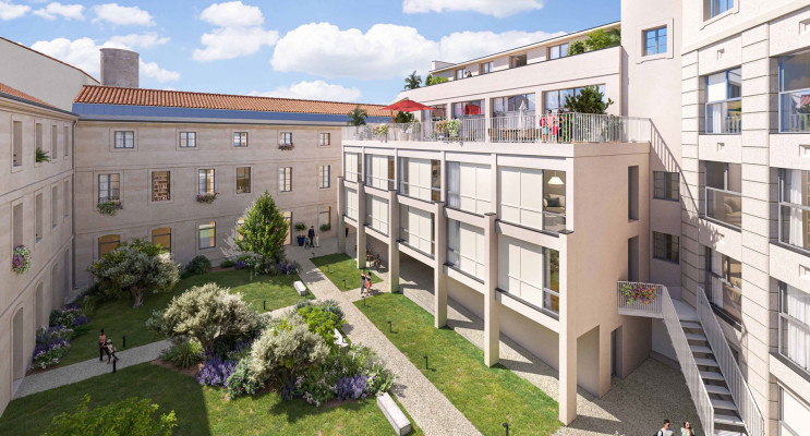 Avignon programme immobilier &agrave; r&eacute;nover &laquo; Cour Vernet &raquo; en Loi Malraux 