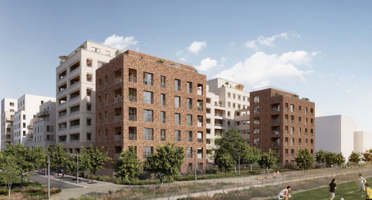 Aubervilliers programme immobilier neuf &laquo; Les Terrasses Claudel &raquo; en Loi Pinel 