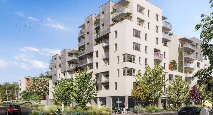 Annecy programme immobilier neuf &laquo; Passage de Flore &raquo; en Loi Pinel 