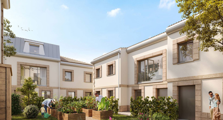 Bordeaux programme immobilier neuf &laquo; Les Villas Malbec &raquo; en Loi Pinel 