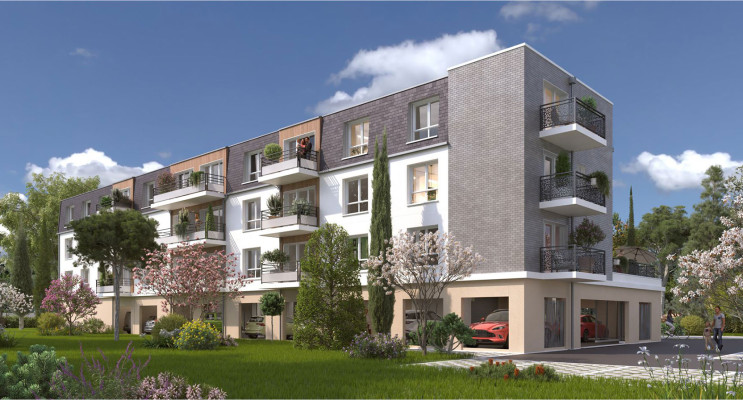 Saint-Aubin-l&egrave;s-Elbeuf programme immobilier neuf &laquo; C&oelig;ur Bois&eacute; &raquo; en Loi Pinel 