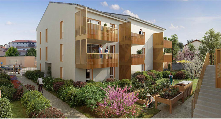 Saint-Bonnet-de-Mure programme immobilier neuf &laquo; L'&icirc;lot des Fontaines &raquo; en Loi Pinel 