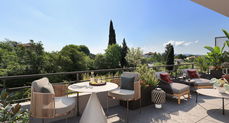 Aix-en-Provence programme immobilier neuf &laquo; Domaine de l'Oratoire &raquo; en Loi Pinel 