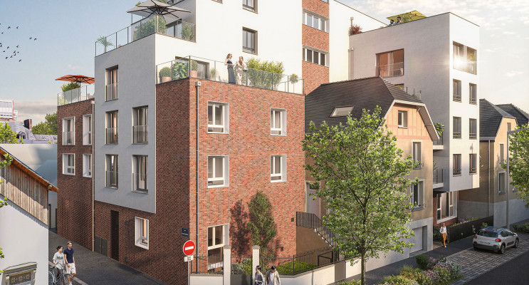 Rennes programme immobilier neuf &laquo; River Lodge &raquo; en Loi Pinel 
