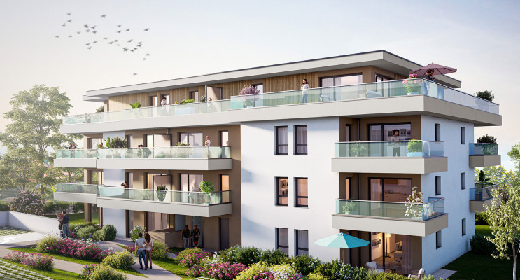 Thonon-les-Bains programme immobilier neuf &laquo; Organdi &raquo; en Loi Pinel 