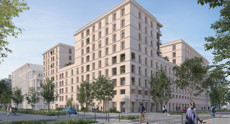 Lyon programme immobilier neuf &laquo; Alma Petra &raquo; en Loi Pinel 