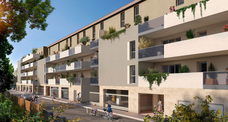 Miramas programme immobilier neuf &laquo; Le 4 Libert&eacute; &raquo; en Loi Pinel 