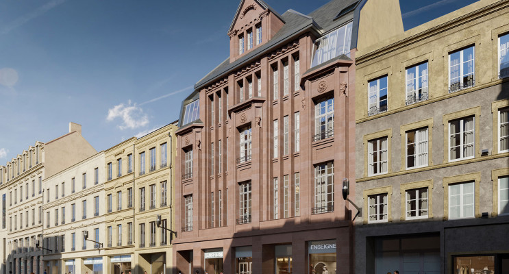 Metz programme immobilier &agrave; r&eacute;nover &laquo; Rue Serpenoise &raquo; en Loi Malraux 