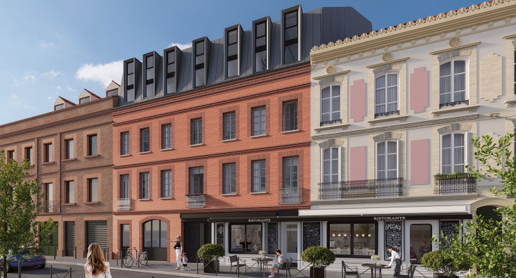Toulouse programme immobilier neuf &laquo; R&eacute;sidence Bloom Industrie &raquo; en Loi Pinel 