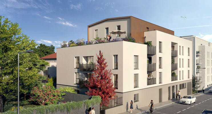 V&eacute;nissieux programme immobilier neuf &laquo; Coeur Zola &raquo; en Loi Pinel 