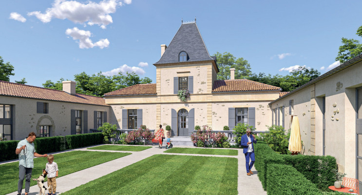 Mérignac programme immobilier neuf « Château Bon Air