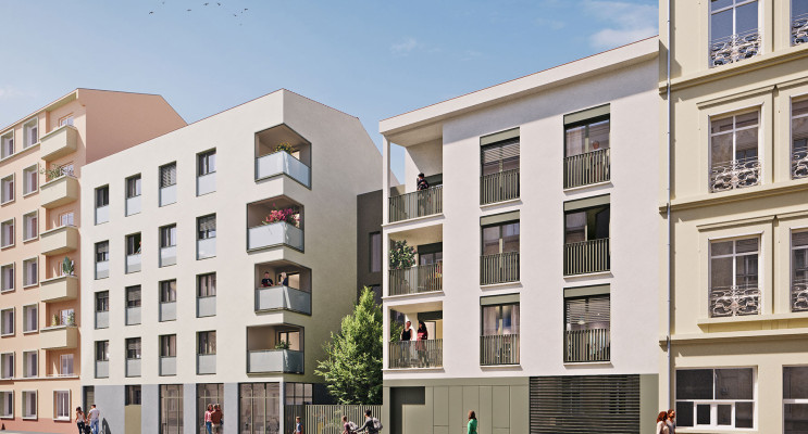 Villeurbanne programme immobilier neuf &laquo; L'Apart&eacute; &raquo; en Loi Pinel 