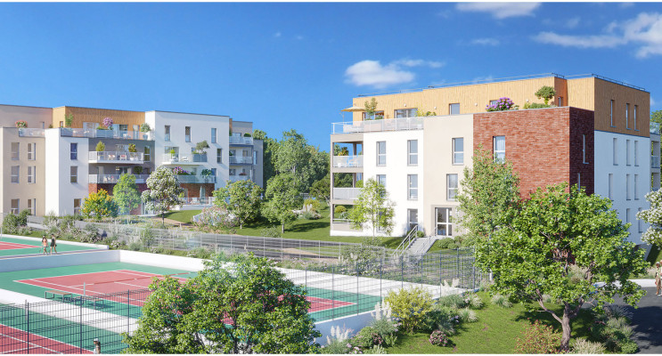 Amiens programme immobilier neuf &laquo; Court Henriville &raquo; en Loi Pinel 