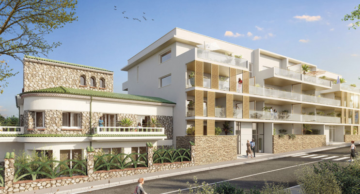 Perpignan programme immobilier neuf &laquo; Les Terrasses d'Agate &raquo; en Loi Pinel 