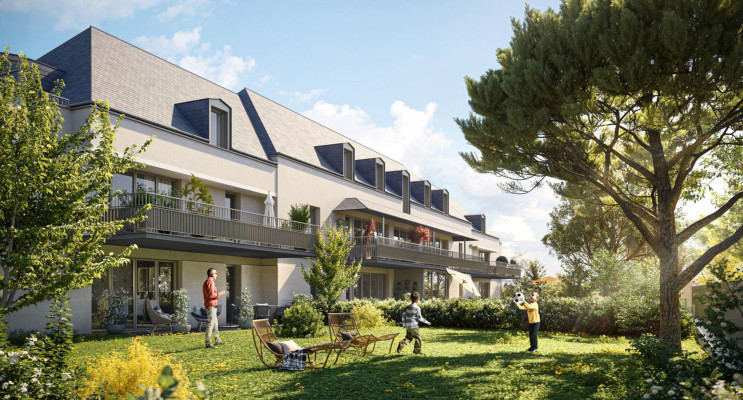 Fondettes programme immobilier neuf &laquo; Les Jardins de Musset &raquo; en Loi Pinel 