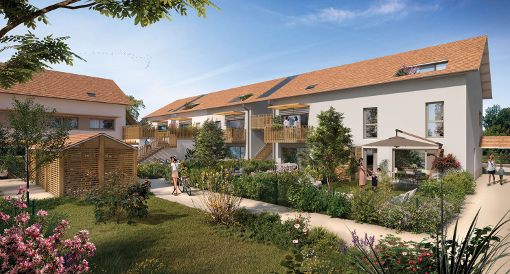 Montlouis-sur-Loire programme immobilier neuf &laquo; Le Domaine d'Eug&egrave;ne &raquo; en Loi Pinel 