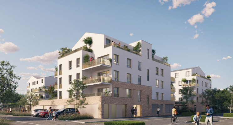 Grigny programme immobilier neuf &laquo; Les Jardins de la Ferme &raquo; en Loi Pinel 