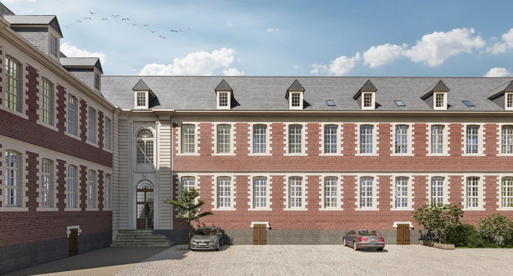 Douai programme immobilier &agrave; r&eacute;nover &laquo; H&ocirc;tel Dieu &raquo; en Monument Historique 