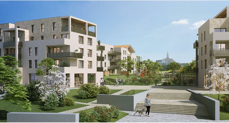 Sciez programme immobilier neuf « Rivesud