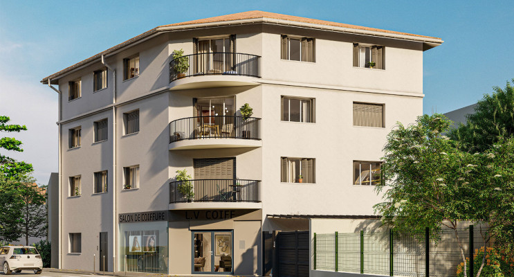 Villeurbanne programme immobilier neuf « Carré Andélys