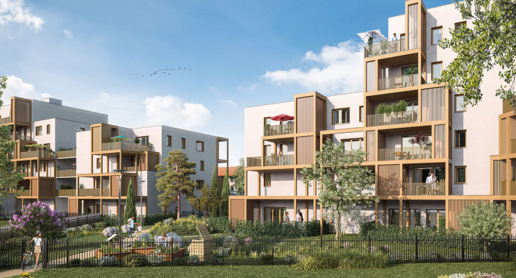 Strasbourg programme immobilier neuf &laquo; Le Wood &raquo; en Loi Pinel 